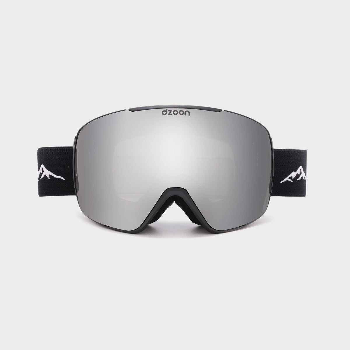 GlacierX Magnetic Goggles Gray Mirror and Extra Lens