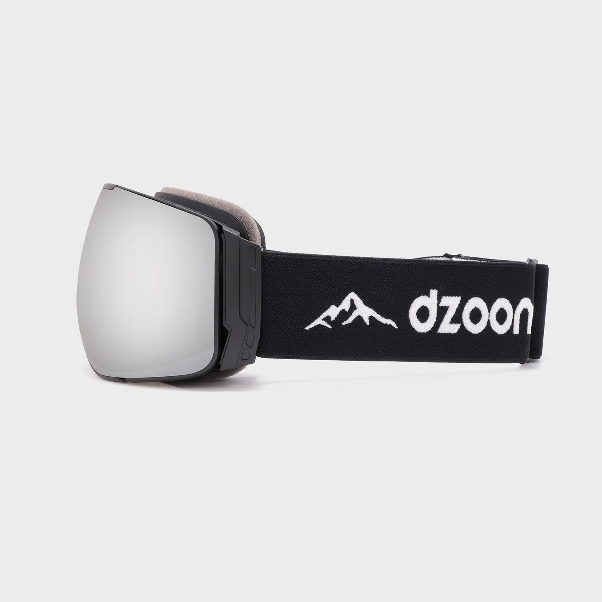 GlacierX Magnetic Goggles Gray Mirror and Extra Lens