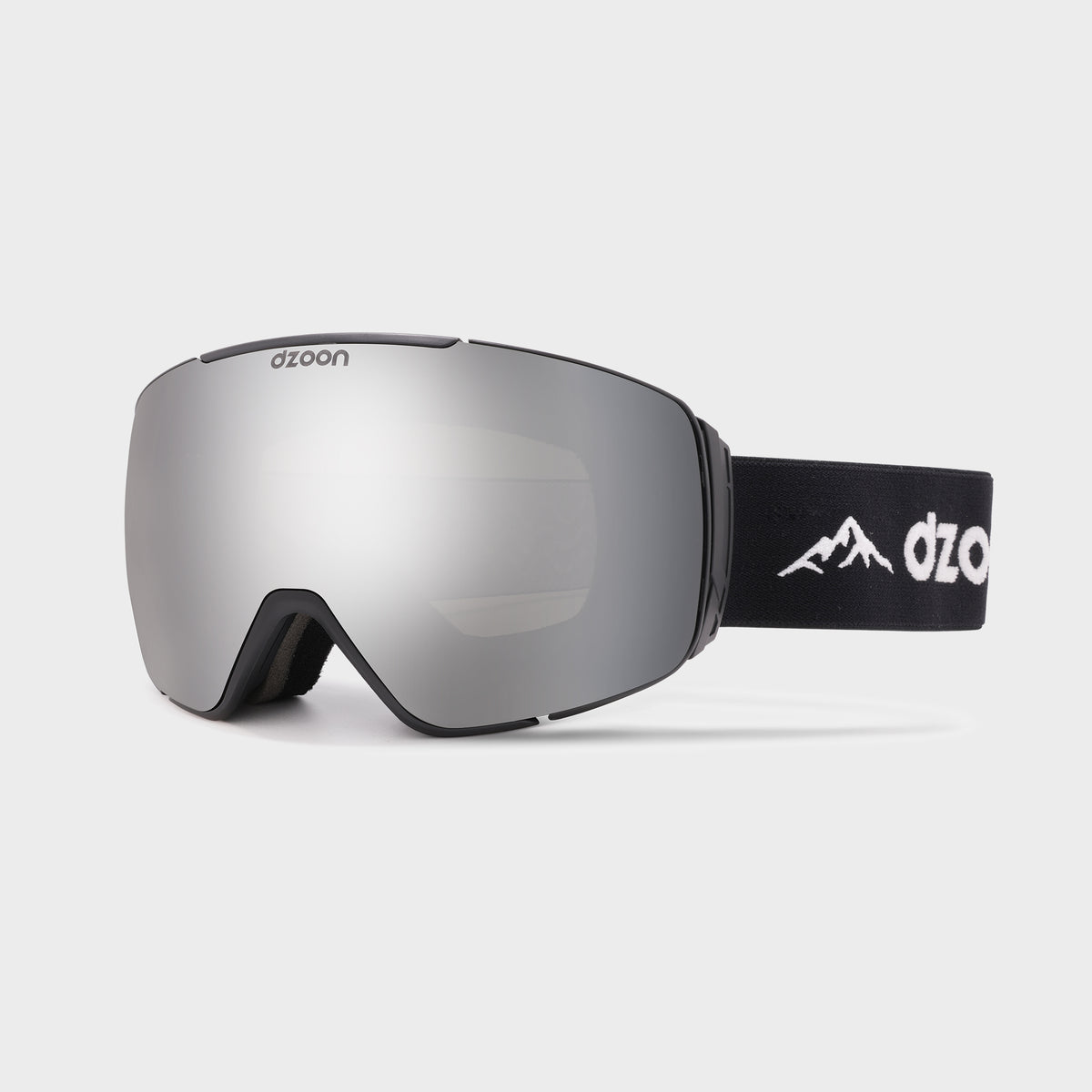 GlacierX Magnetic Goggles Gray Mirror and Extra Lens